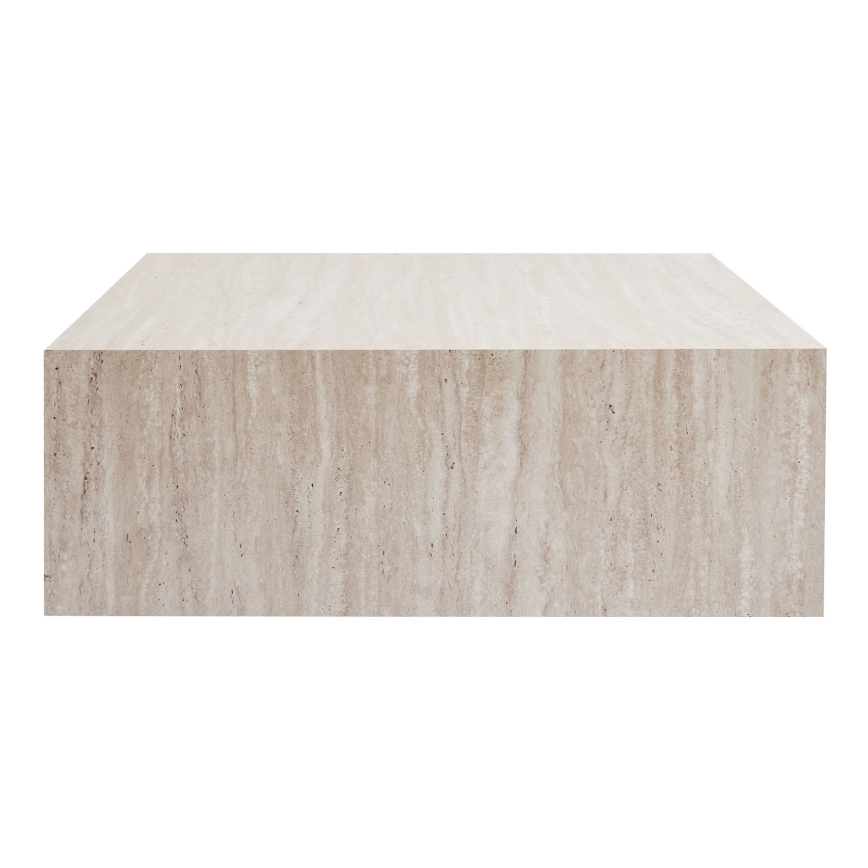 Konferenčný stolík PRIZMA 90x90 cm béžový