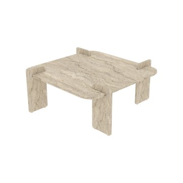 Konferenčný stolík PURO 90x90 cm béžový