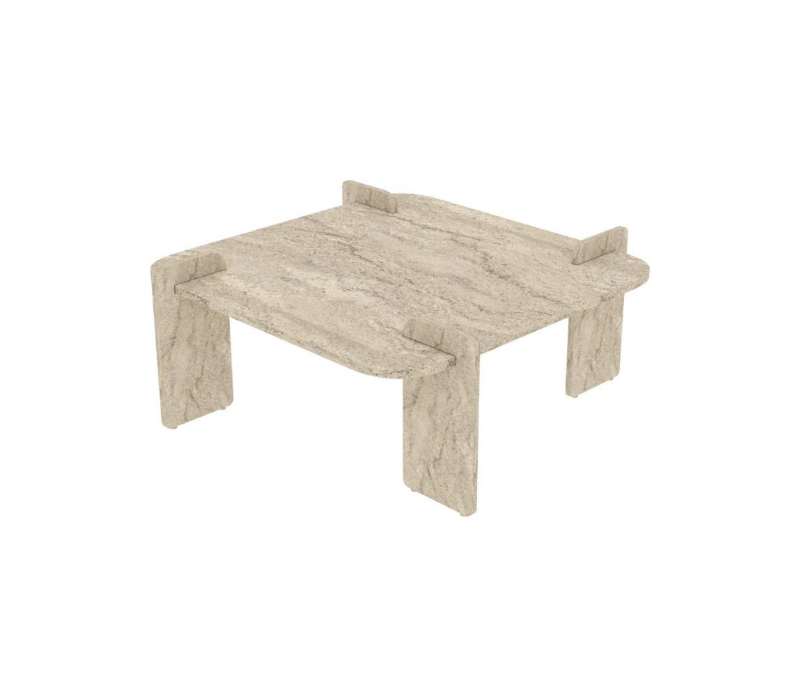 Konferenčný stolík PURO 90x90 cm béžový 116SAM1507