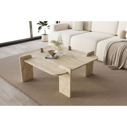 Konferenčný stolík PURO 90x90 cm béžový