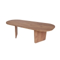 Konferenčný stolík ROND 130x65 cm borovica
