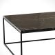 Konferenčný stolík ROYAL 43x75 cm čierna