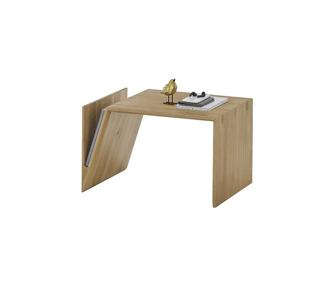 MC Akcent Konferenčný stolík s možnosťou vertikálneho/horizontálneho nastavenia PRISM 60x40 cm dub 1008675