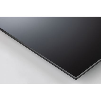 Konferenčný stolík s výškovo nastaviteľnou doskou ENZO 110x60 cm čierna/dub