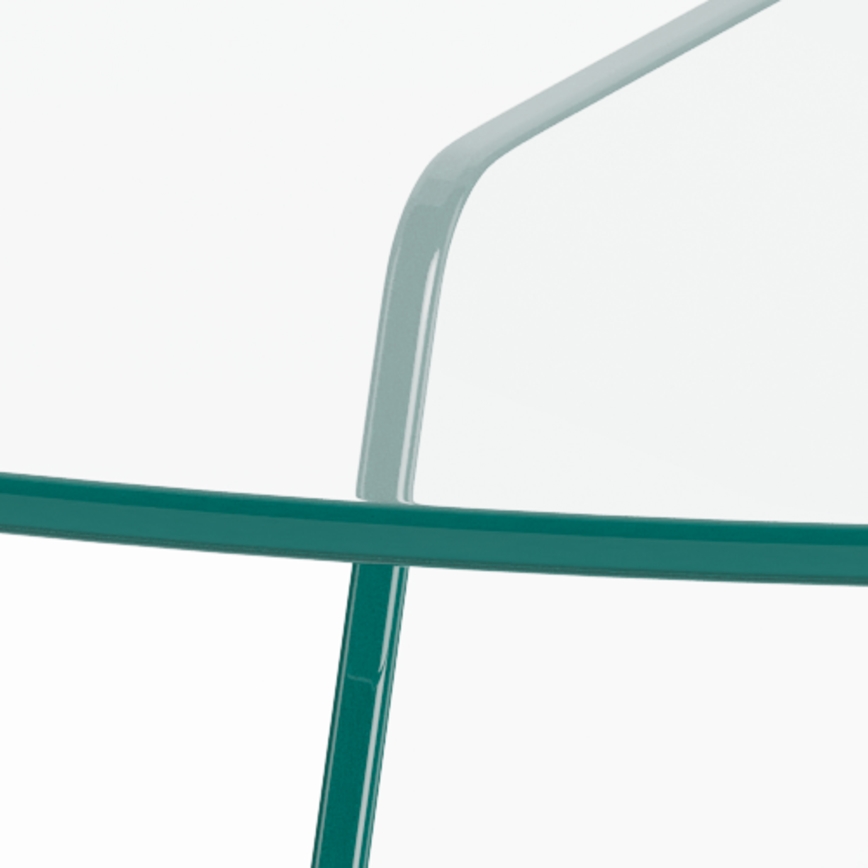 Konferenčný stolík SANOS 80 cm číry