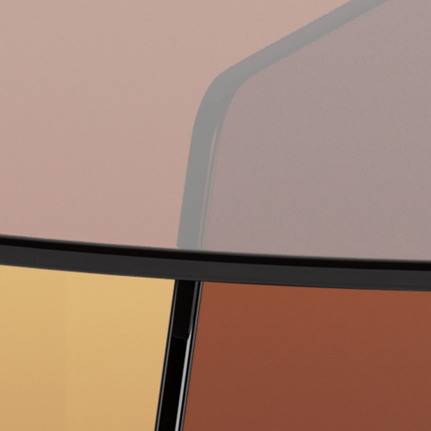 Konferenčný stolík SANOS 80 cm dymovo-hnedý