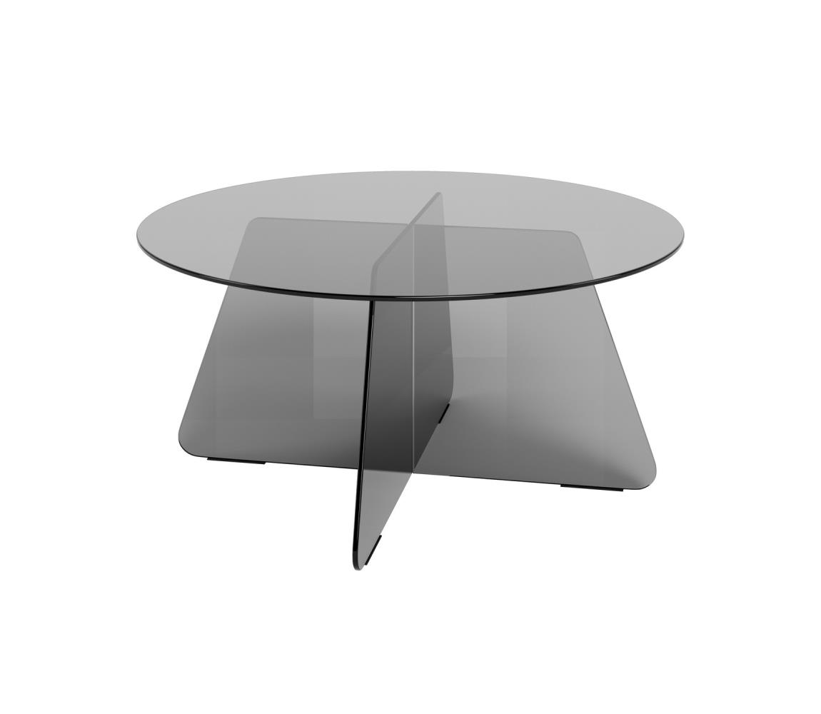 Konferenčný stolík SANOS 80 cm dymovo sivý 0000112260