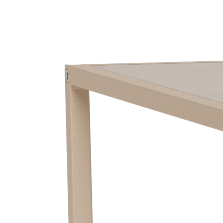 Konferenčný stolík SARON 100x50 cm, sivý