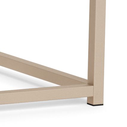 Konferenčný stolík SARON 100x50 cm, sivý