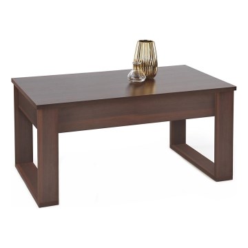 Konferenčný stolík so zásuvkami NEA 52x110 cm hnedá