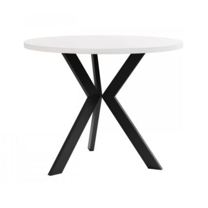 Konferenčný stolík STK 50x65 cm čierna/biela