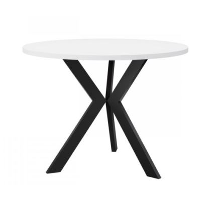 Konferenčný stolík STK 50x65 cm čierna/biela