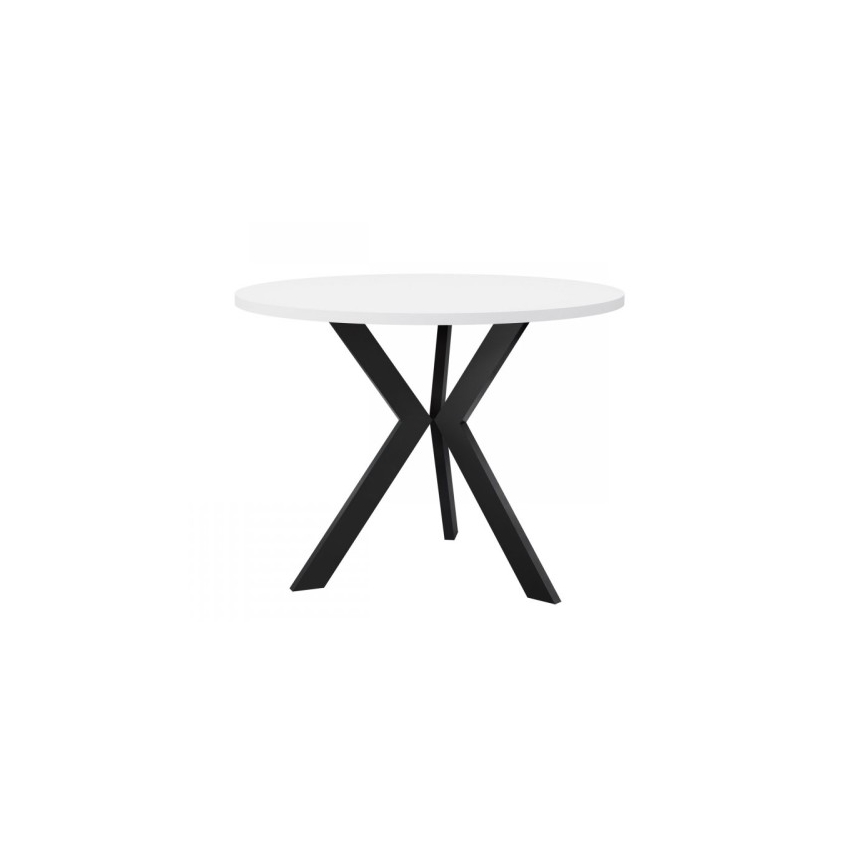 Konferenčný stolík STK 50x65 cm čierna/biela