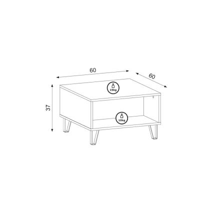 Konferenčný stolík SULA dub artisan