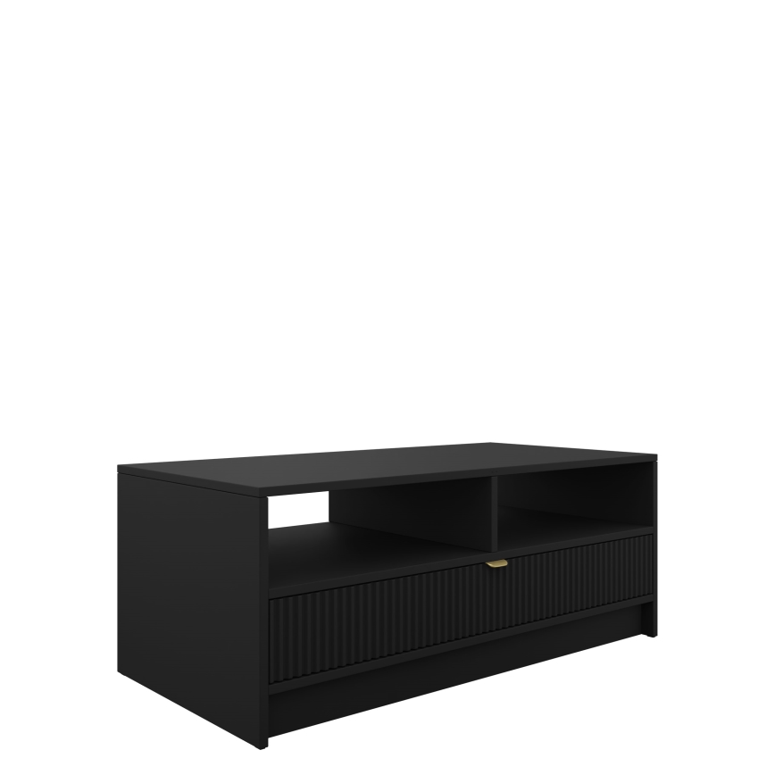 Konferenčný stolík TIRENO 40x100 cm čierny