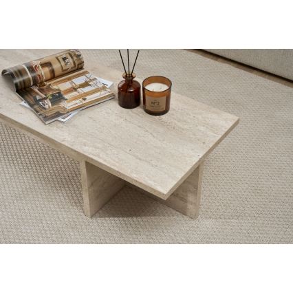 Konferenčný stolík VERUM 120x45 cm béžový