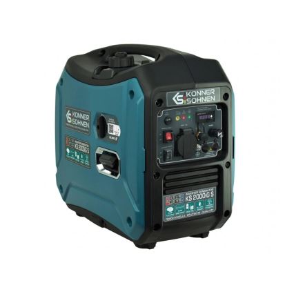Könner & Söhnen KS7869 - Plynová a benzínová invertorová elektrocentrála KS 2000iG S 2000W