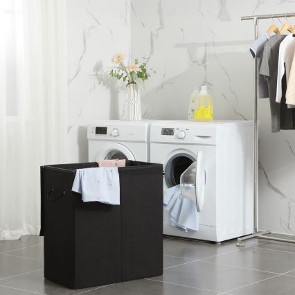 Kôš na bielizeň NASH čierny