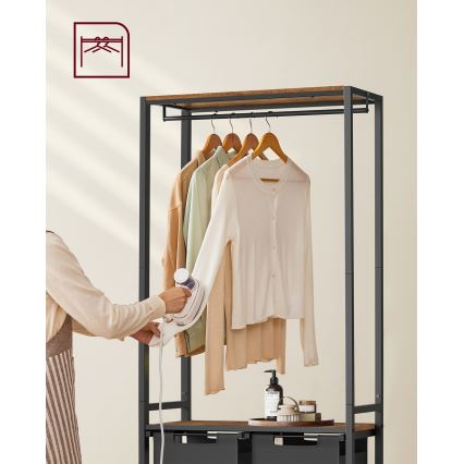 Kôš na bielizeň REX čierny