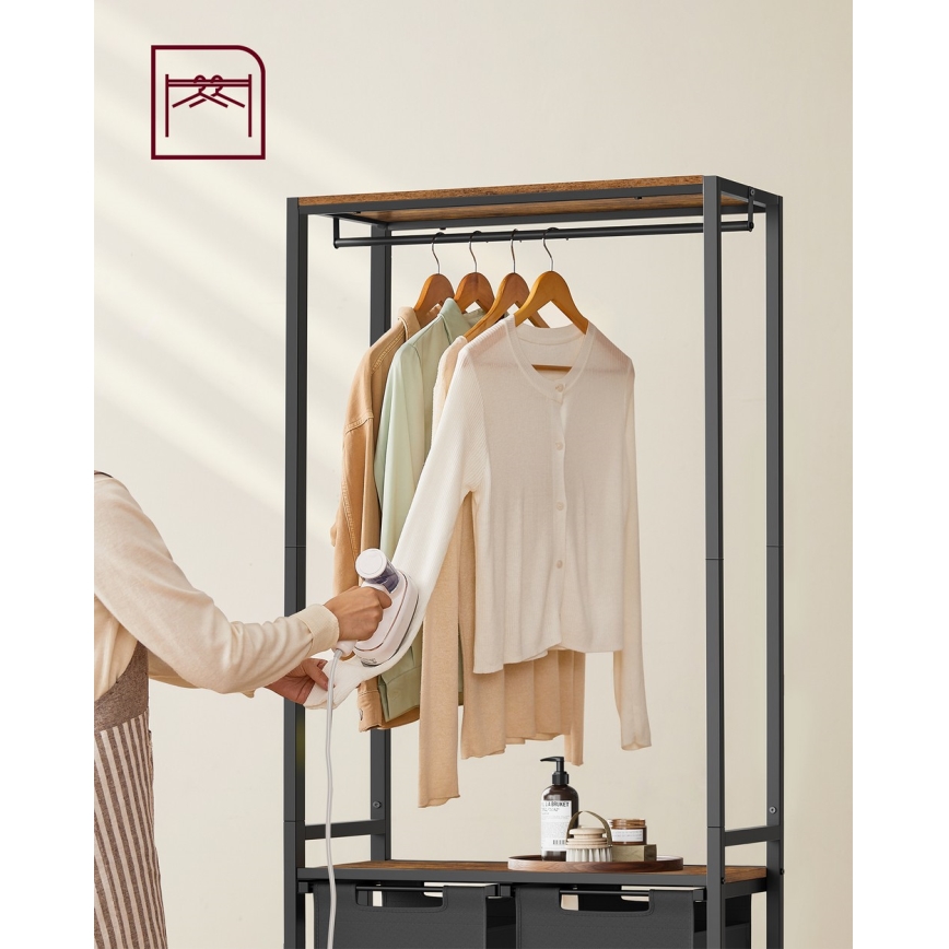 Kôš na bielizeň REX čierny