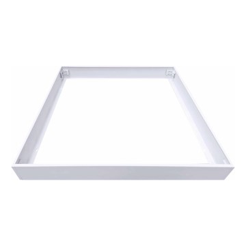 Kovový montážny rám pre inštaláciu LED panelov STELLA 60x60 cm, biely