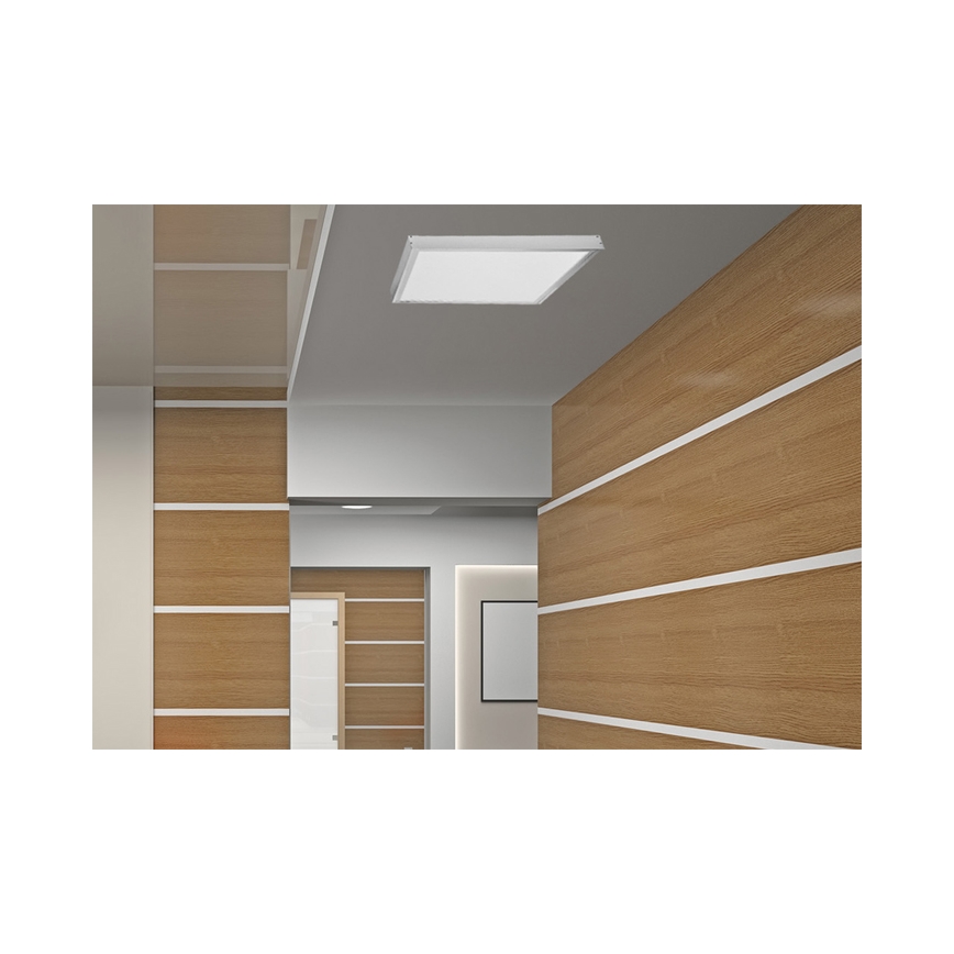 Kovový rám na inštaláciu LED panelov ZEUS 1195x295mm