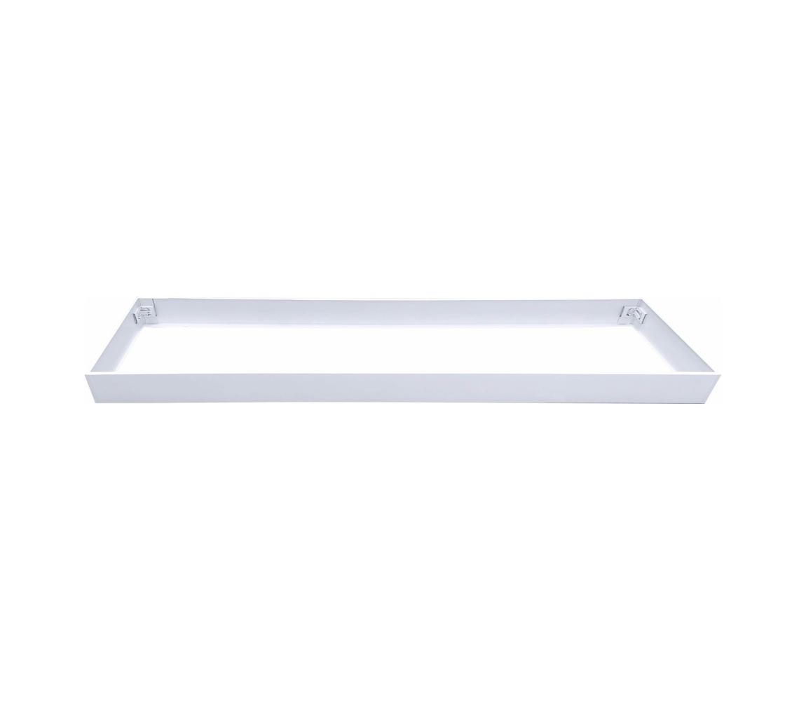 Greenlux Kovový rám pre inštaláciu LED panelov STELLA 120x30 cm biely