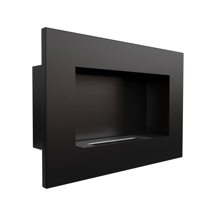 Kratki - Vstavaný BIO krb 40x60 cm 2kW čierna