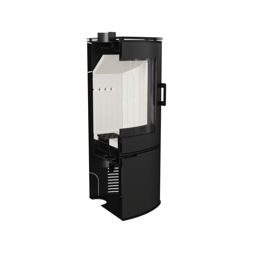 Kratki - Krbové oceľové kachle 10kW 150mm