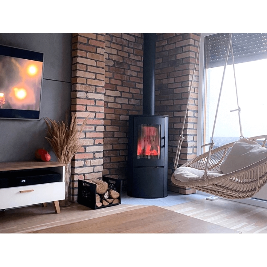 Kratki - Krbové oceľové kachle 8kW 150mm