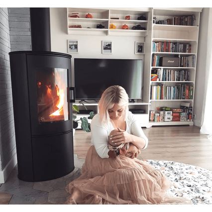 Kratki - Krbové oceľové kachle 8kW 150mm