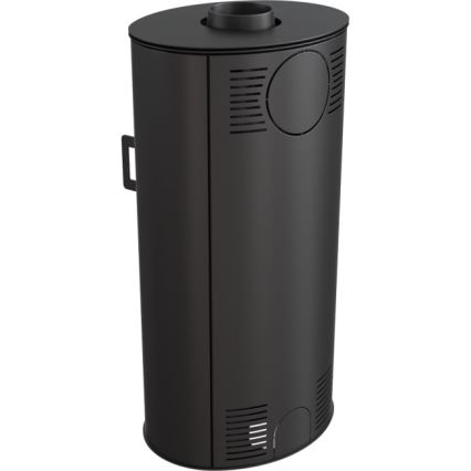 Kratki - Krbové oceľové kachle 8kW 150mm