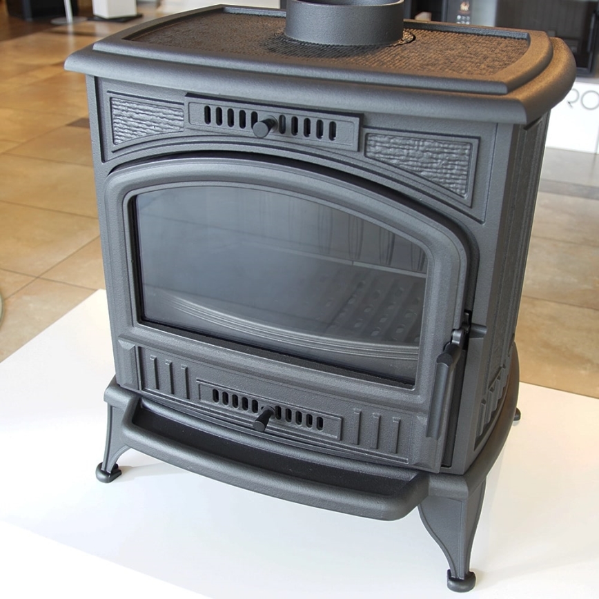 Kratki- Krbové liatinové kachle 8kW 130mm
