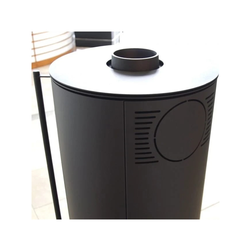 Kratki - Krbové oceľové kachle 9kW 150mm