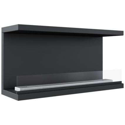 Kratki - Vstavaný BIO krb 50x100 cm 3,5kW čierna