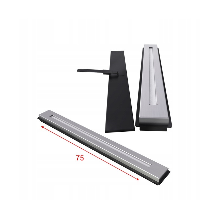 Kratki - Vstavaný BIO krb 50x100 cm 7kW čierna