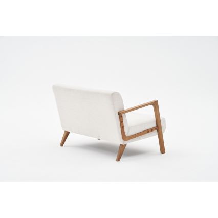 Krémová dvojmiestna pohovka TUMI