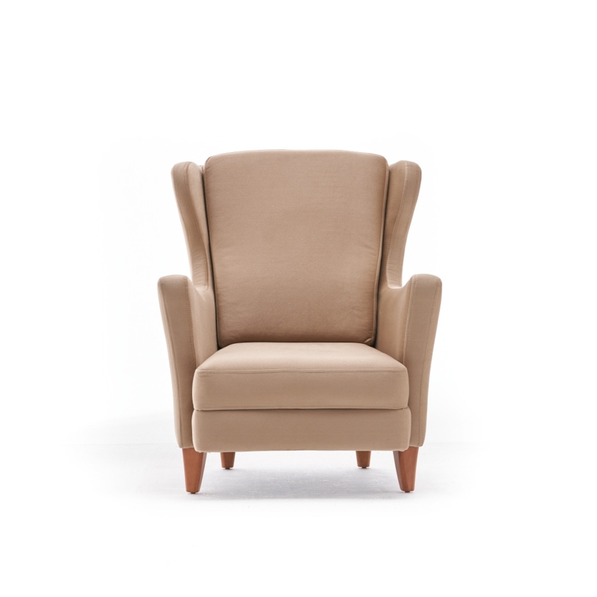 Kreslo ušák NUPI krémové