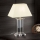 Krištáľová stolná lampa VERONIQUE 1xE27/60W/230V krémová/číra