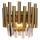 Krištáľové nástenné svietidlo MADISON 2xE14/40W/230V zlatá