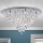 Krištáľové stropné svietidlo CELESTE 12xG9/40W/230V pr. 75 cm lesklý chróm
