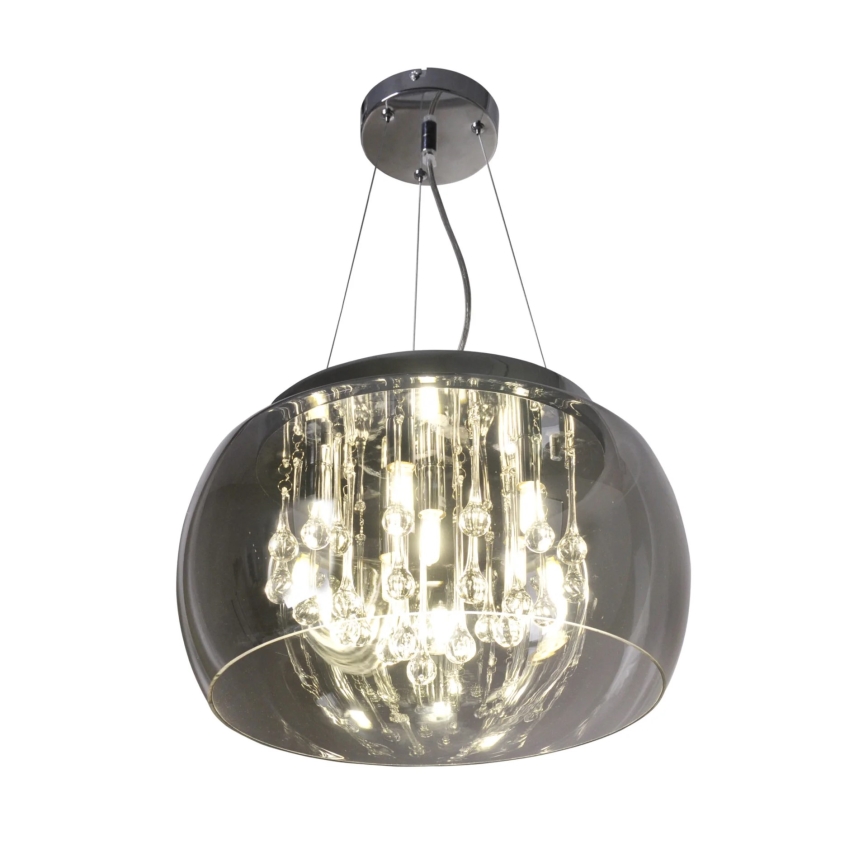 Krištáľový luster na lanku ROMEO 6xG9/8W/230V
