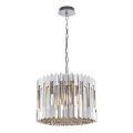 Krištáľový luster na reťazi RITZ 7xE14/40W/230V lesklý chróm