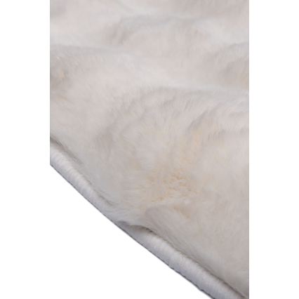 Kruhový koberec RABBIT BUBBLE 160 cm krémový