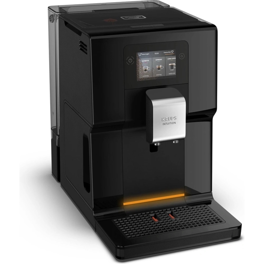 Krups - Automatický kávovar s nádobou na mlieko INTUITION PREFERENCE 1450W/230V čierna
