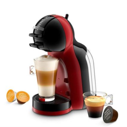 Krups - Kávovar na kapsule NESCAFÉ DOLCE GUSTO MINI ME 1500W/230V červená/čierna