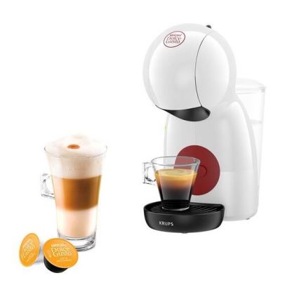 Krups - Kávovar na kapsule NESCAFÉ DOLCE GUSTO PICCOLO XS 1600W biela