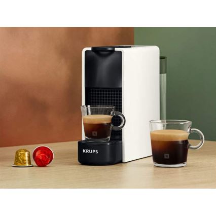 Krups - Kávovar na kapsule NESPRESSO Essenza mini 1310W/230V biela