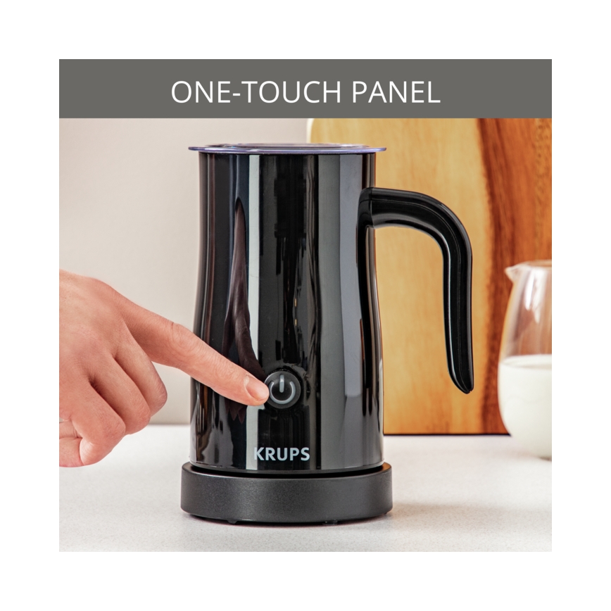 Krups - Napeňovač mlieka 300ml čierna