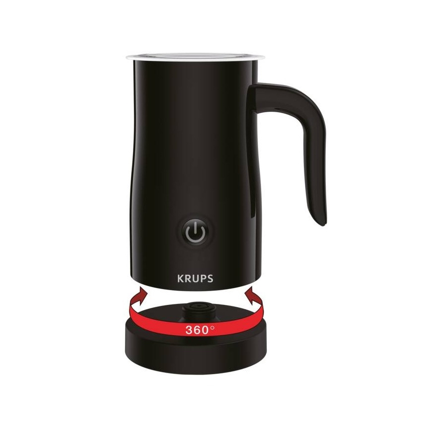 Krups - Napeňovač mlieka 300ml čierna